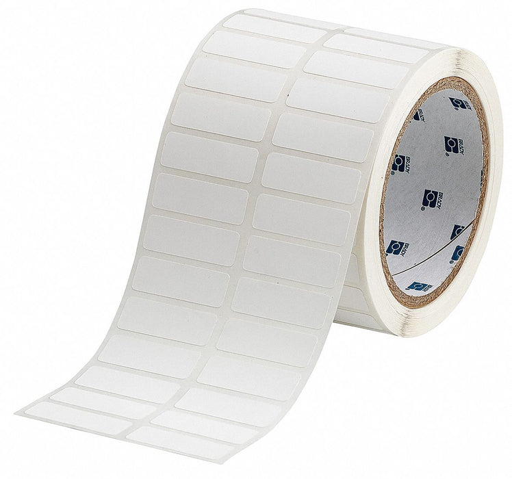 Pre-Cut Label Stock Roll White Matte
