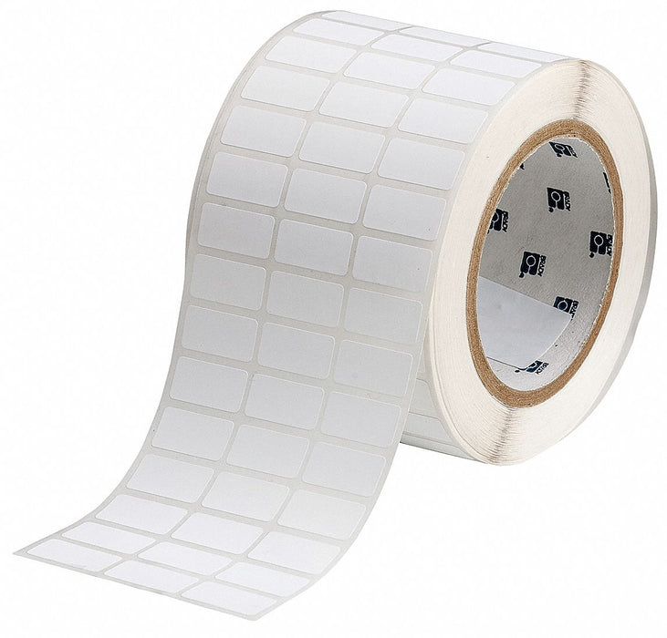 Pre-Cut Label Stock Roll White Matte