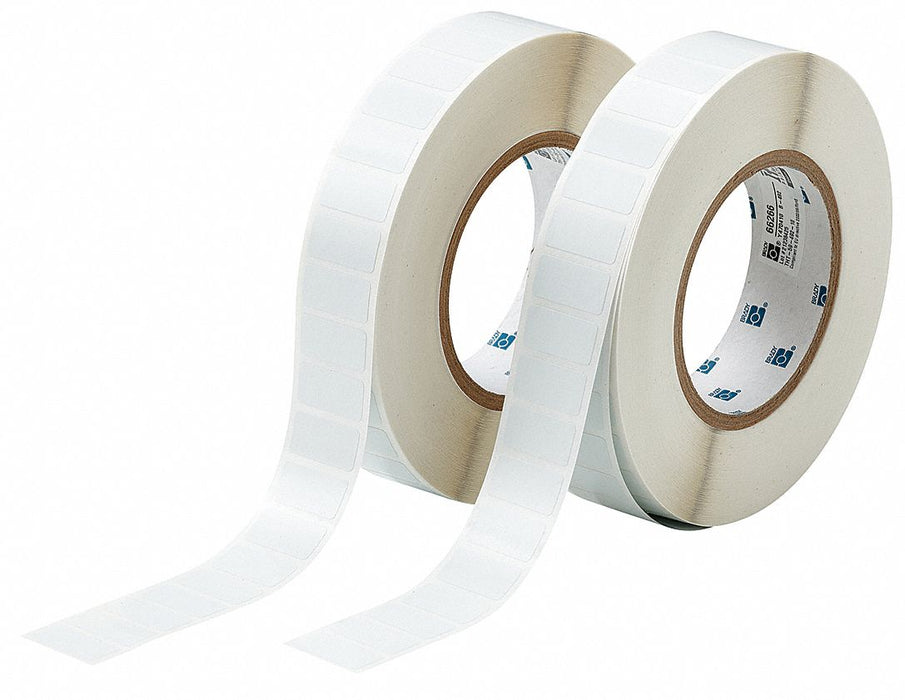 Pre-Cut Label Stock Roll White Matte
