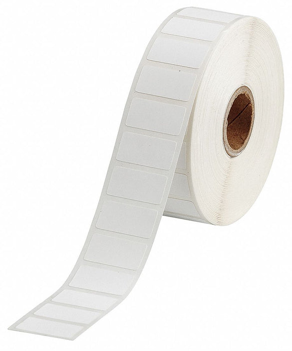 Pre-Cut Label Stock Roll White Matte
