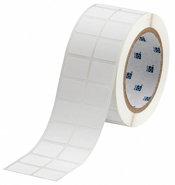 Pre-Cut Label Stock Roll White Matte
