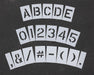 StencilSet ComboSet Polyethylene 63pcs