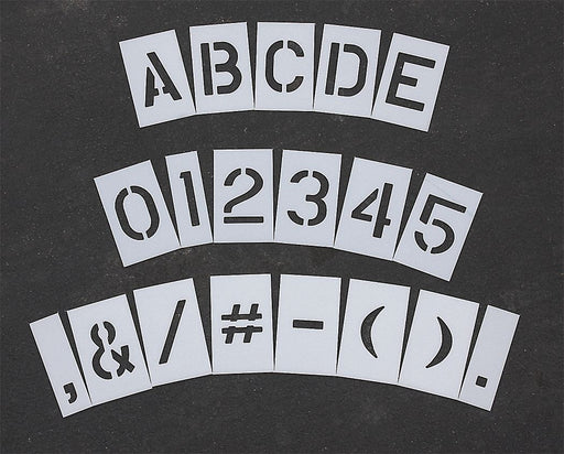 Pavement Stencil 10 in Mega Kit 1/8