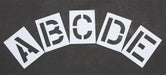 StencilSet LetterSet Polyethylene 28pcs