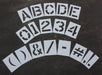 StencilSet ComboSet Polyethylene 63pcs