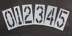 StencilSet NumberSet Polyethylene 12pcs