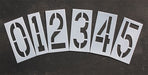 StencilSet NumberSet Polyethylene 12pcs