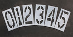 StencilSet NumberSet Polyethylene 12pcs