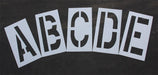 StencilSet LetterSet Polyethylene 28pcs