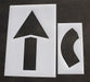 IndivStencil Symbol Polyethylene 2pcs