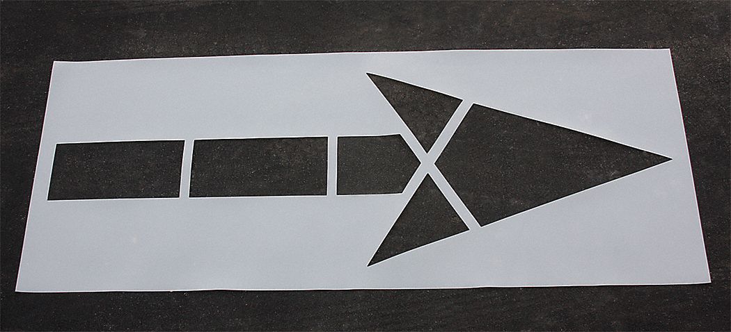 IndividualStencil Symbol Polyethylene