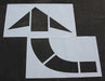 IndivStencil Symbol Polyethylene 2pcs