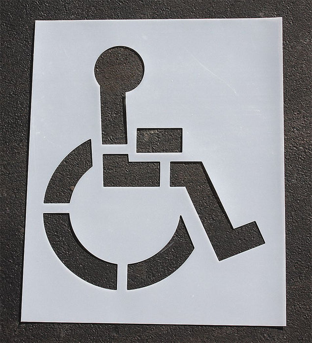 IndividualStencil Symbol Polyethylene