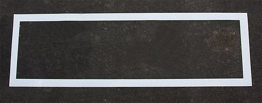 Pavement Stencil 90in Int Crosswalk 1/16