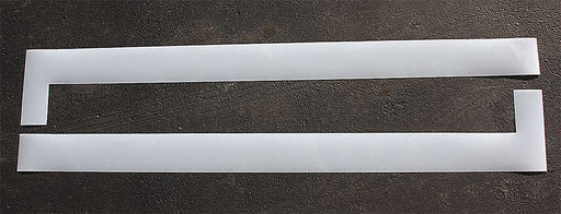 Pavement Stencil Wheel Stop