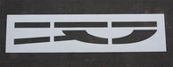 IndividualStencil Letter Polyethylene