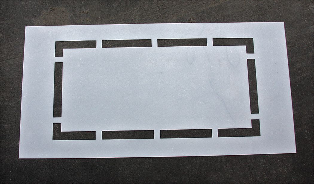 IndividualStencil Symbol Polyethylene