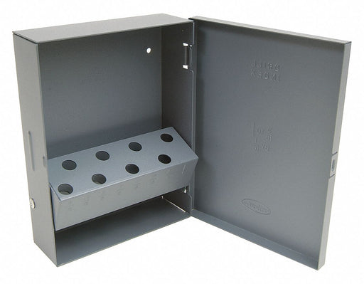 Drill Bit Case Silver and Deming 8pc