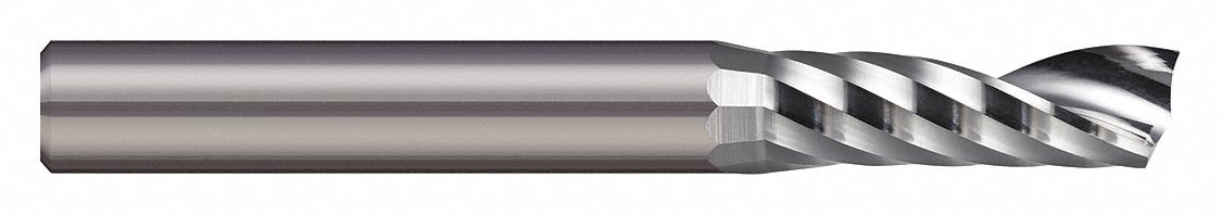 Solid Router Bit 1/16 Spiral Downcut