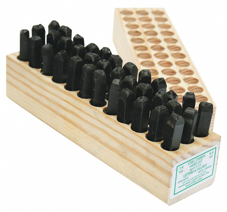 Hand Stamp Kit Letter/Number Set