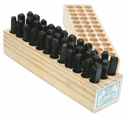 Hand Stamp Kit Letter/Number Set