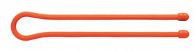 Gear Tie Orange 18 in PK2