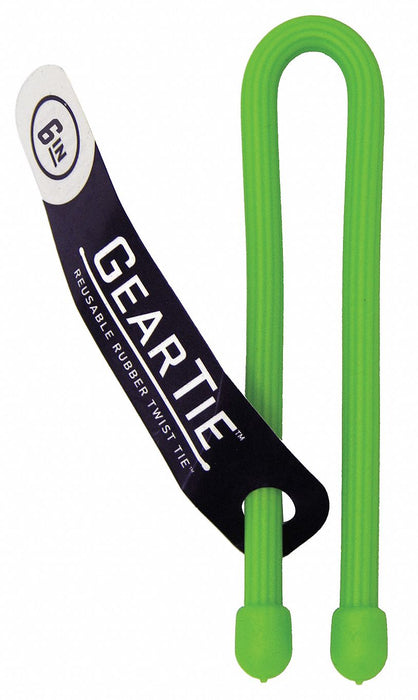 Gear Tie Assorted 6 in PK100