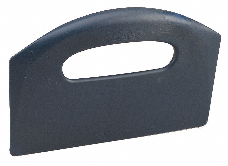 Bench Scraper Poly 8-1/2 x 5 In MD Blue