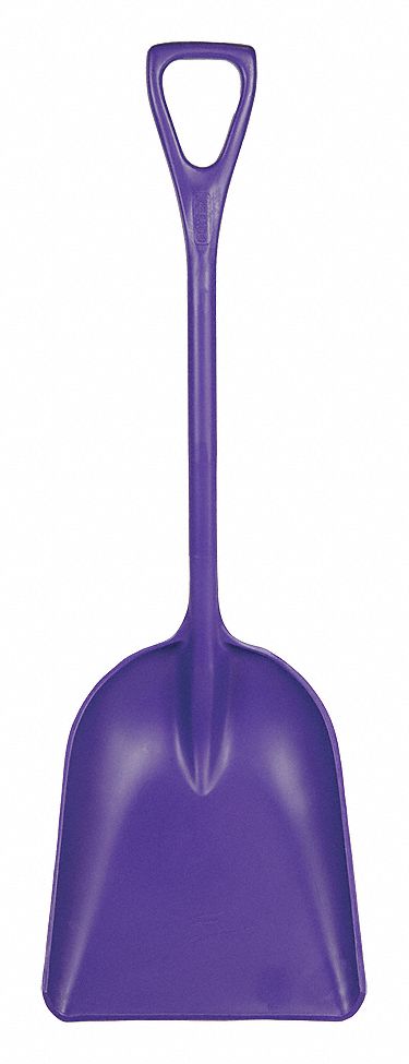E9549 Hygienic Shovel 42 1/2 in L D Handle
