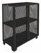 Shelving Cabinet 54 H 60 W Black