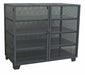 Shelving Cabinet 54 H 48 W Black