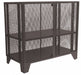 Shelving Cabinet 54 H 48 W Black