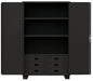 Combo Drawer Cabinet 78 H 36 W Black