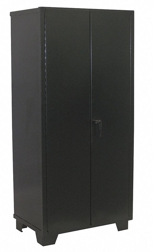 Shelving Cabinet 78 H 60 W Black