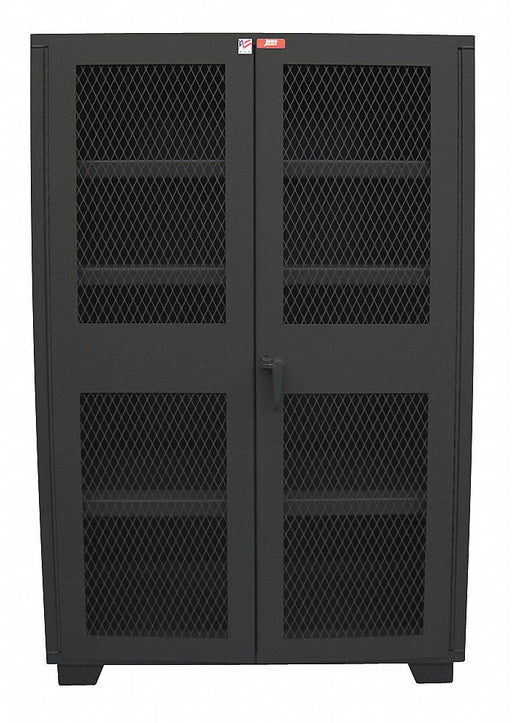Shelving Cabinet 78 H 36 W Black