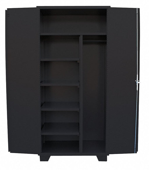 Combo Wardrobe Cabinet 78 H 36 W Black
