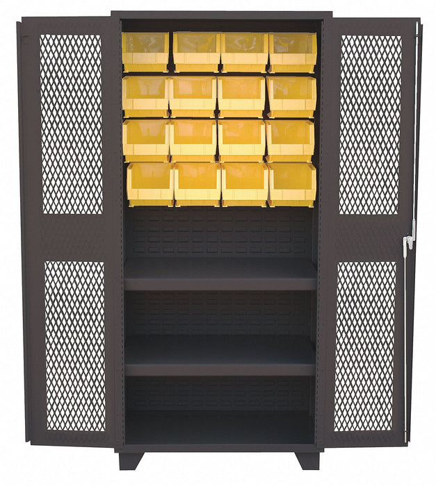 Bin Cabinet Shelving 78 H 36 W 24 D