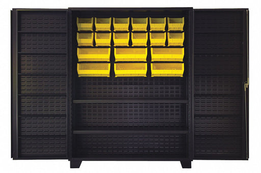 Bin Cabinet Shelving 78 H 60 W 24 D
