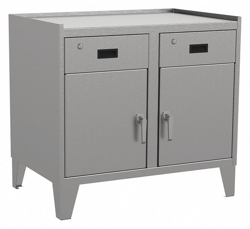 Combo Drawer Cabinet 34 H 36 W Gray