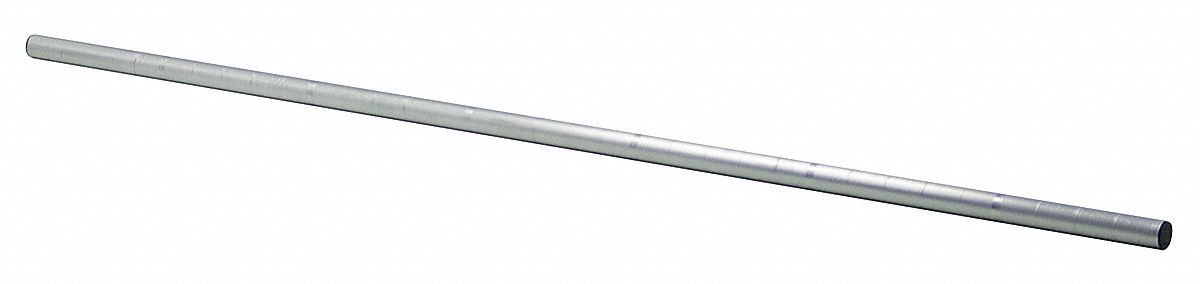 Shlvng Post Silver 6ga 34 inx1 5/16 in