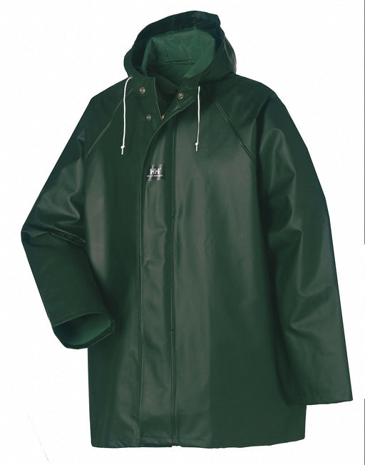 Rain Jacket with Hood Green 3XL
