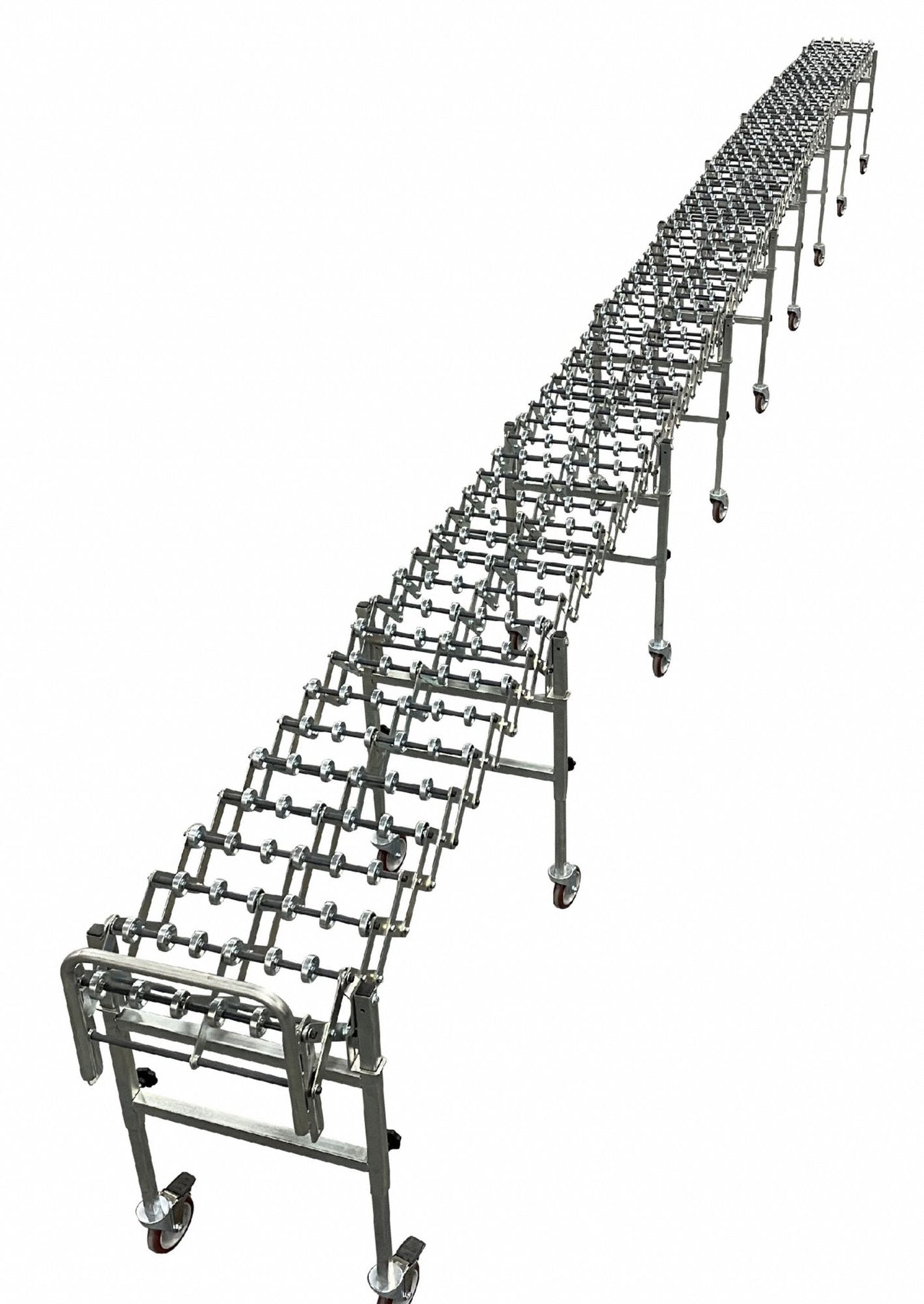 Skate Wheel Conveyor 300 lb/ft HD Plastc