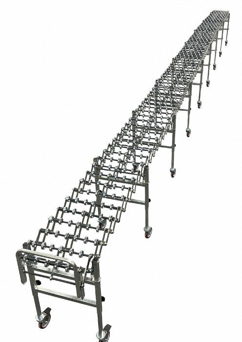 Skate Wheel Conveyor 300 lb/ft HD Plastc