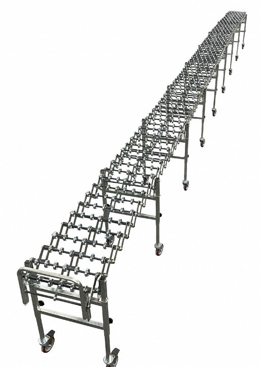 Skate Wheel Conveyor 300 lb/ft HD Plastc