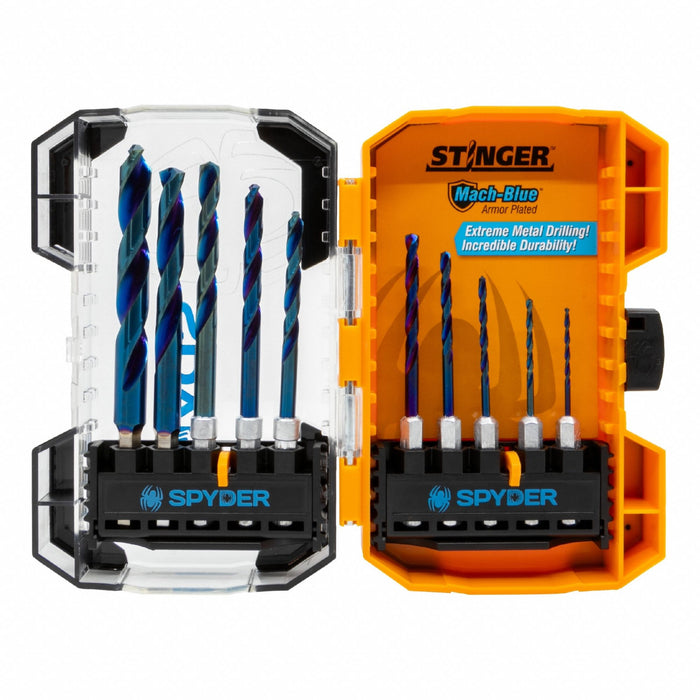 HSS Twist Drill Bit Set 1/16in - 3/8in