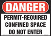 Permit-Required Confined Space 10 x 7 