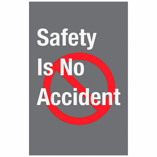 Safety Logo Entrance Mat Dark Gray 4x6ft