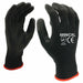 Gloves 13 ga. Black Nylon L PK12