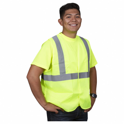 Safety Vest L Class II Lime