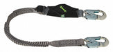 Shock-Absorbing Lanyard Black/Gray
